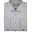 D2 Paradigm Classic Double Cuff Shirt Grey SLS8511/R